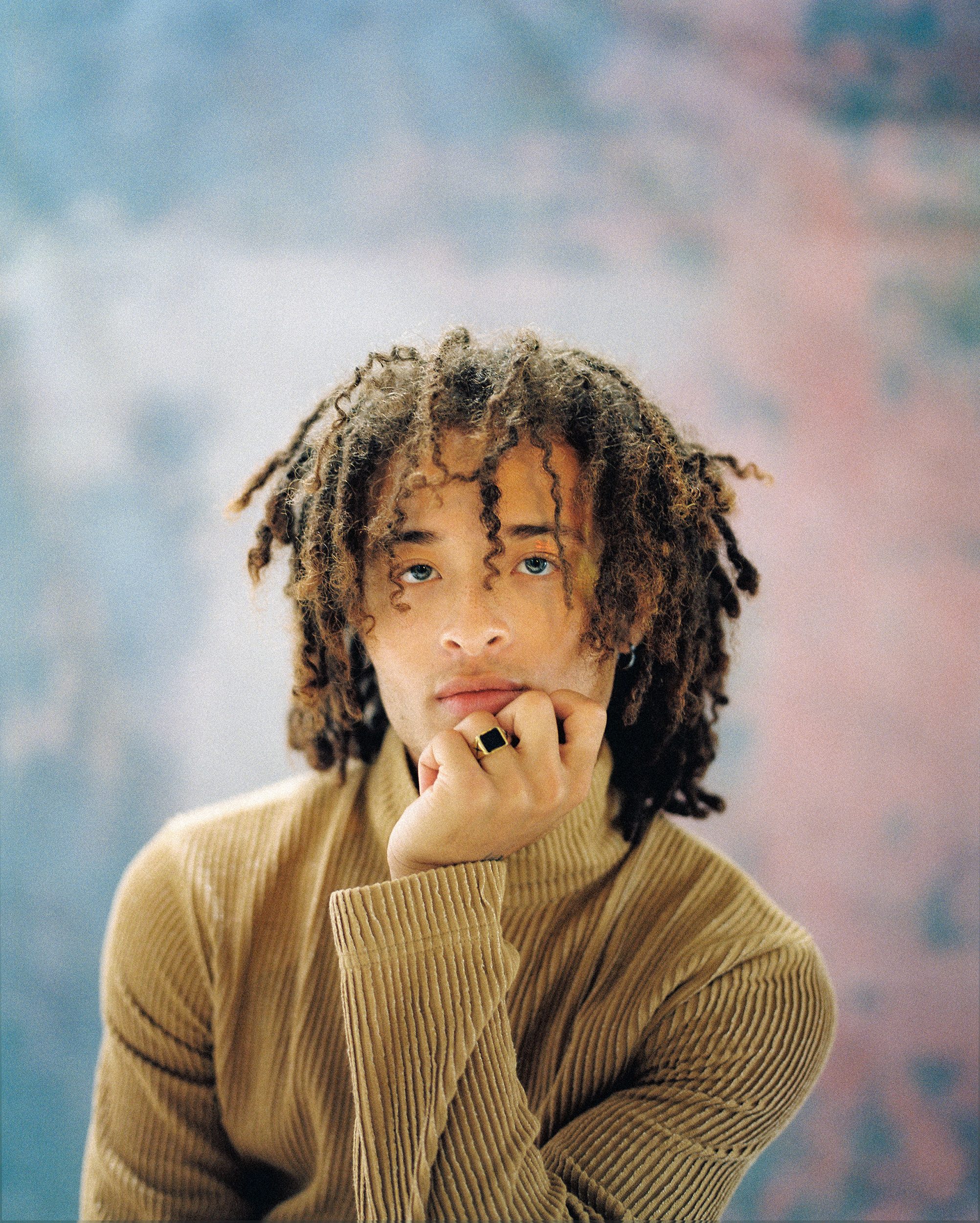 Portrait of Talib and Malcolm by Sean Narine, Los Angeles, 120 film.
